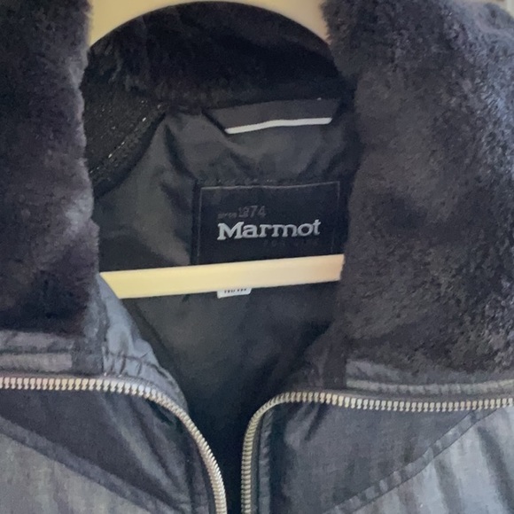 Marmot Women's Down Wool Jacket Black - Picture 4 of 11